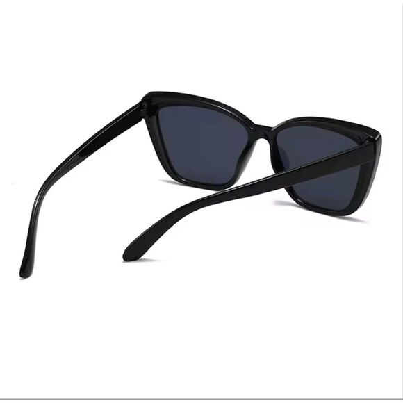 NWOT Black Statement Cat Eye Sunnies Sunglasses